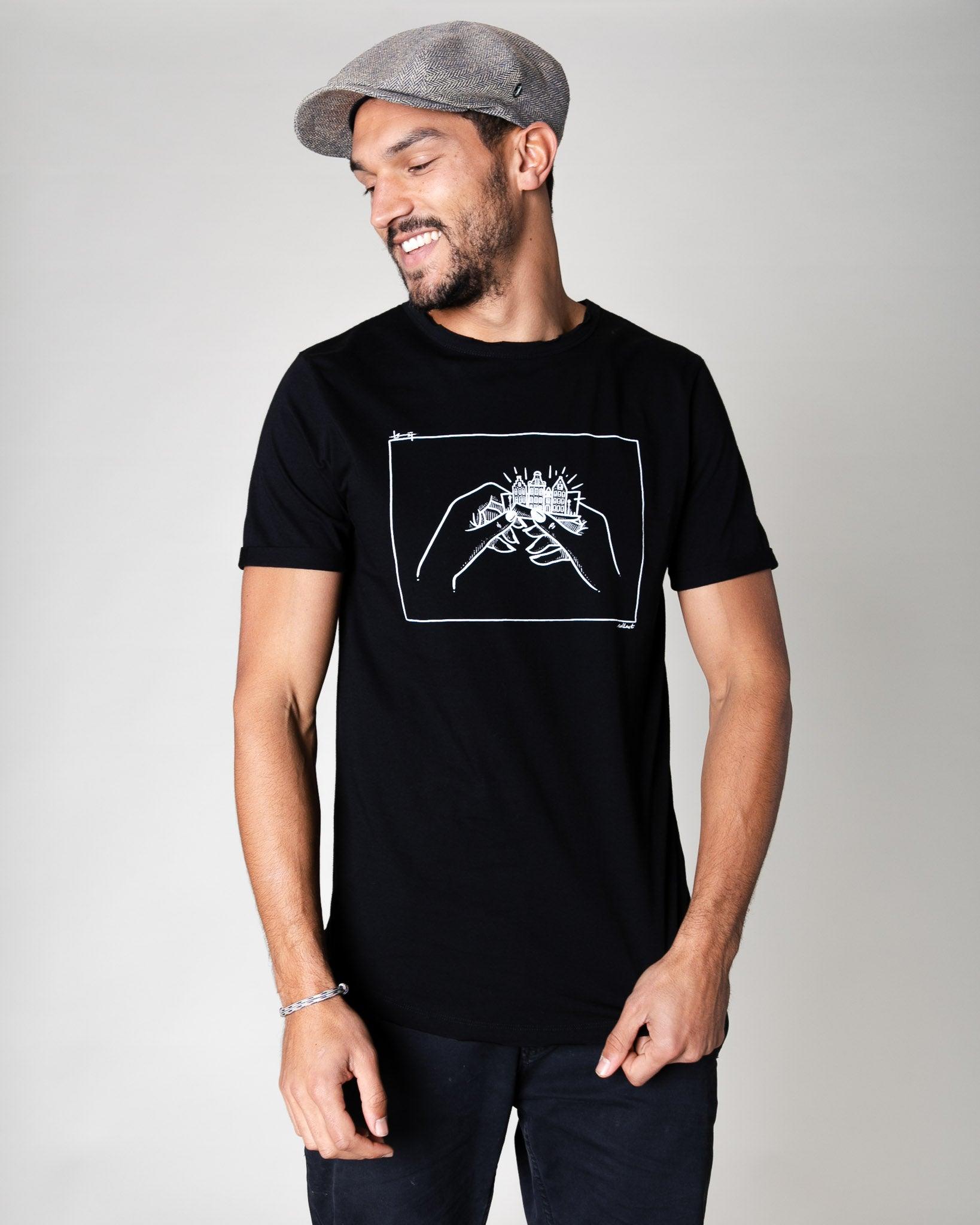 Amsterdam Tee Black
