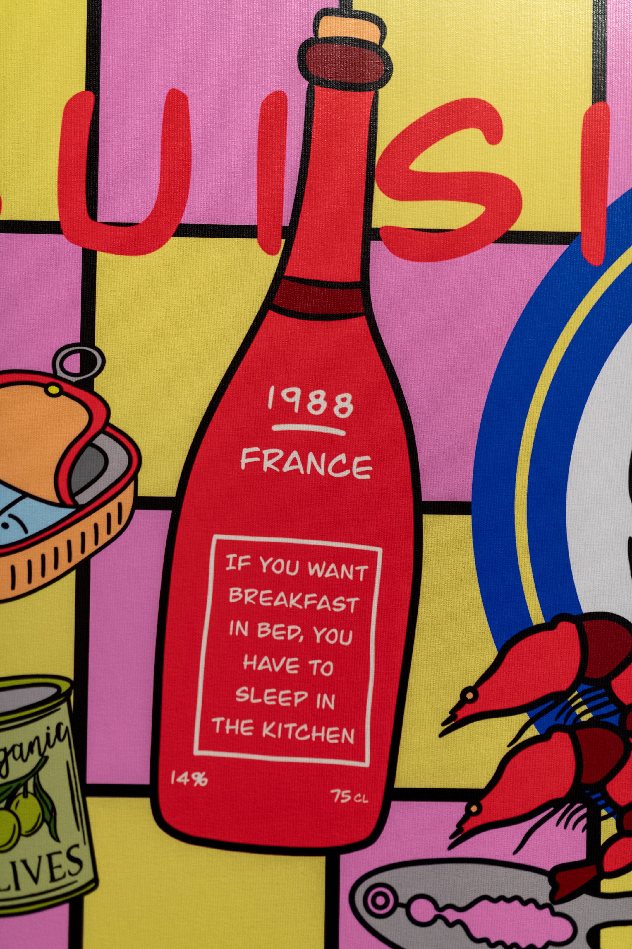 ''La Cuisine'' Canvas Artwork