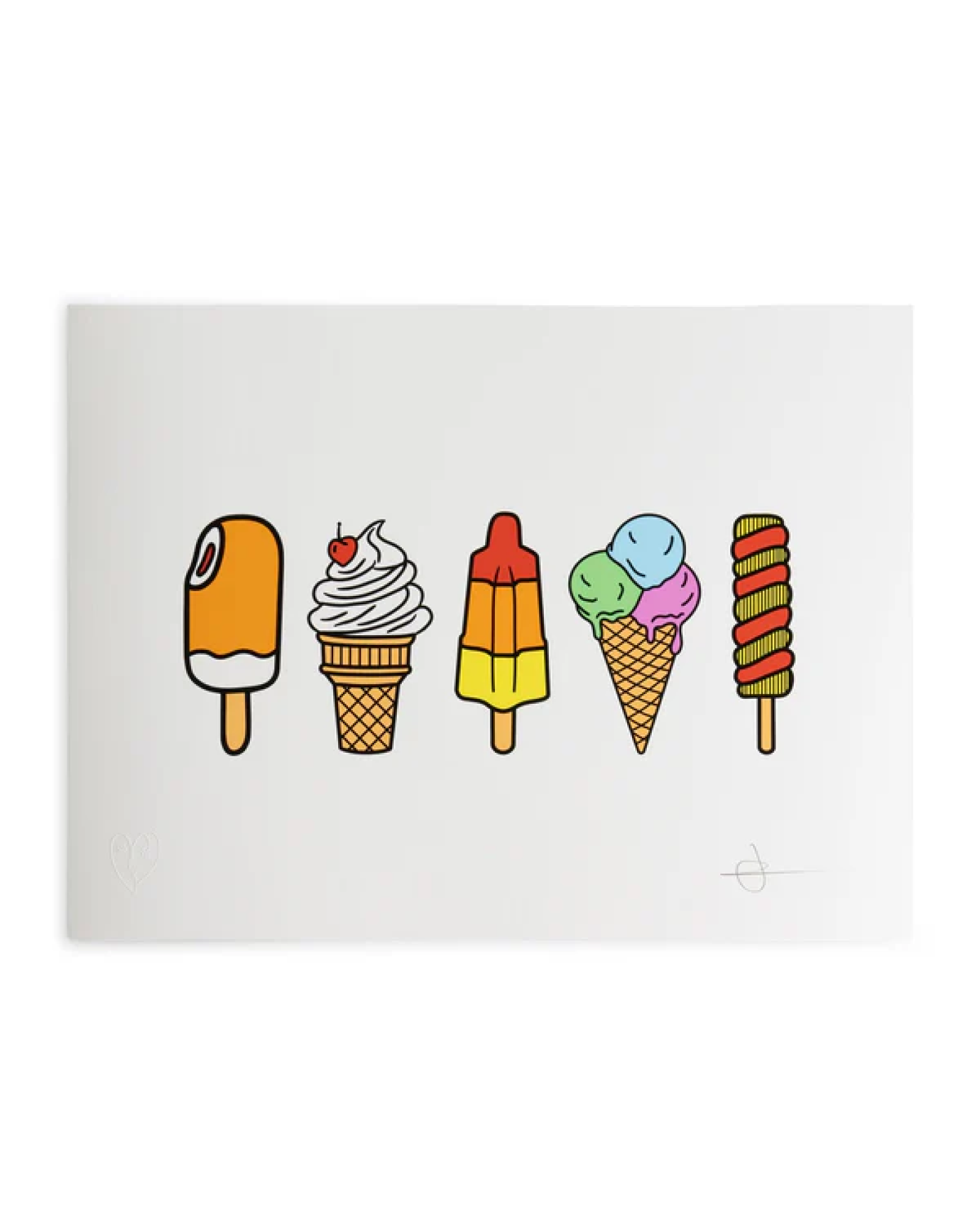 Art Print Icecream