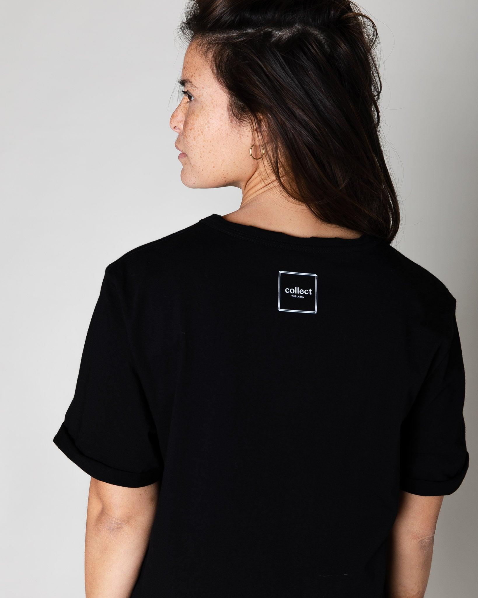 Lady Boxer Tee Black