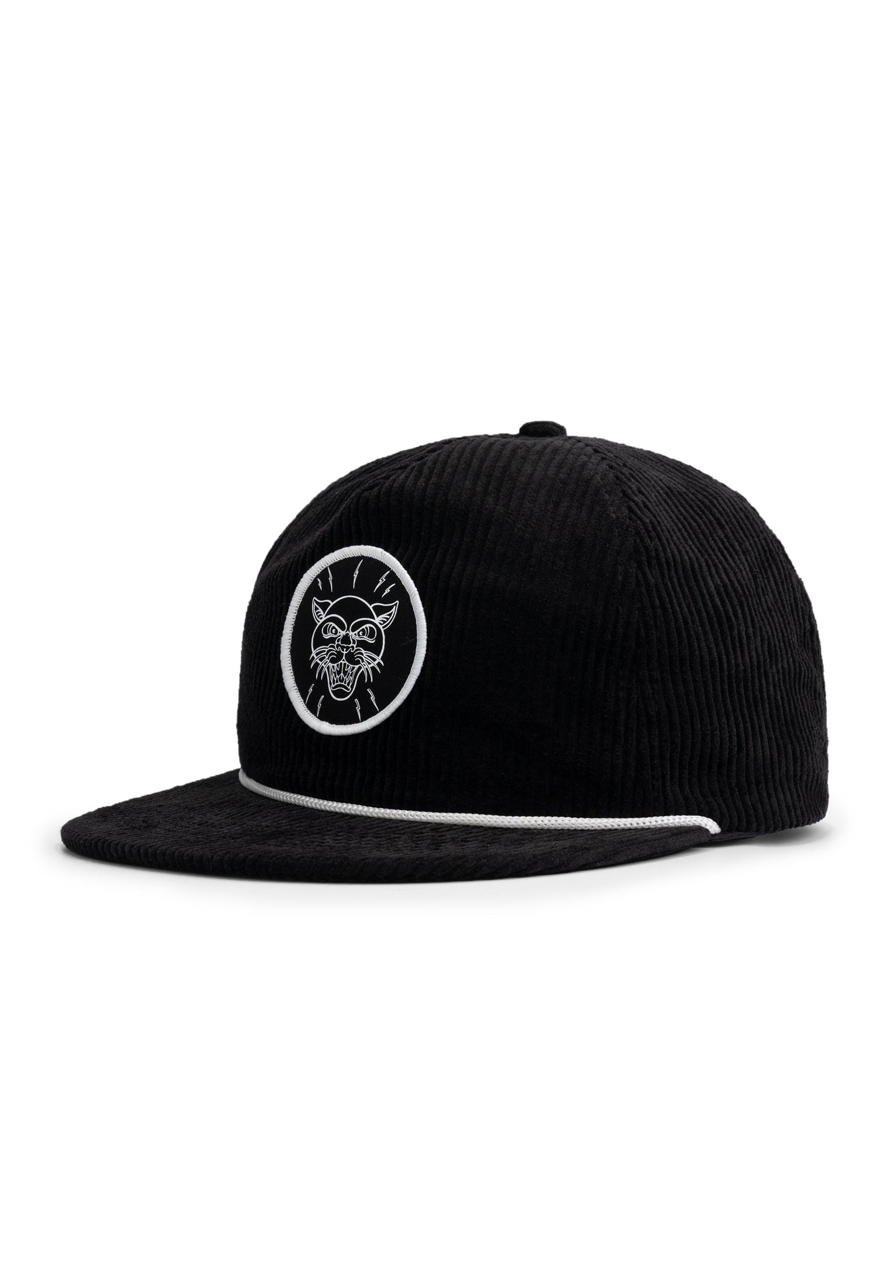 Panther Snapback Black